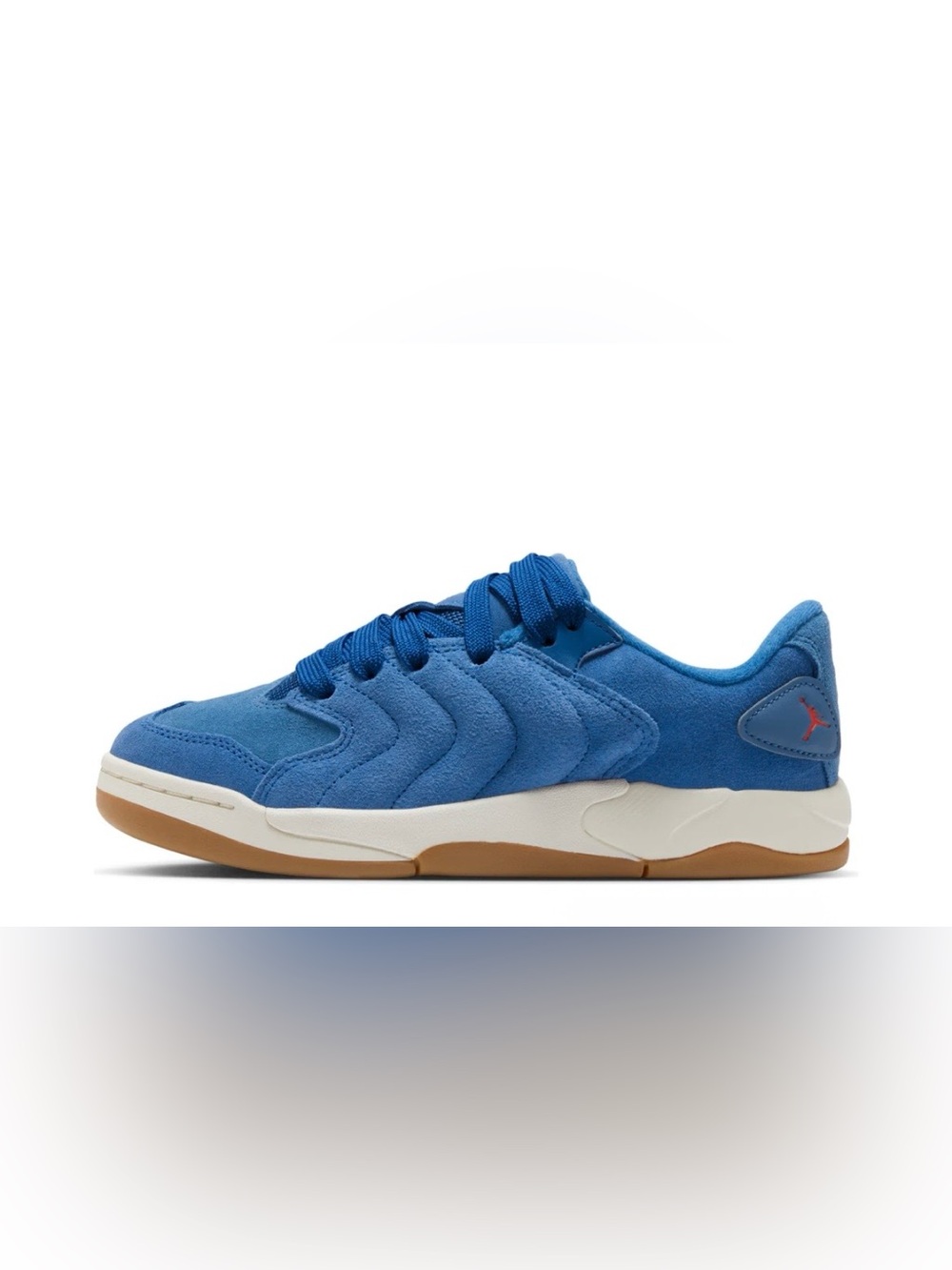 Nike Air Jordan Session 'Storm Blue' a vibrant blue suede Size 7Y NWOT